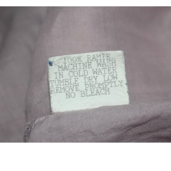 Vintage Maxi Skirt Johnny Was Dusty Lilac Drawcord S - Picture 8 of 9